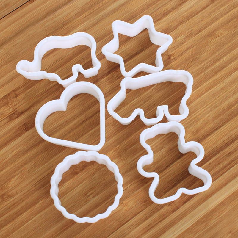 6pcs/set Animal Shaped Cookie Cutter DIY Biscuit Mold