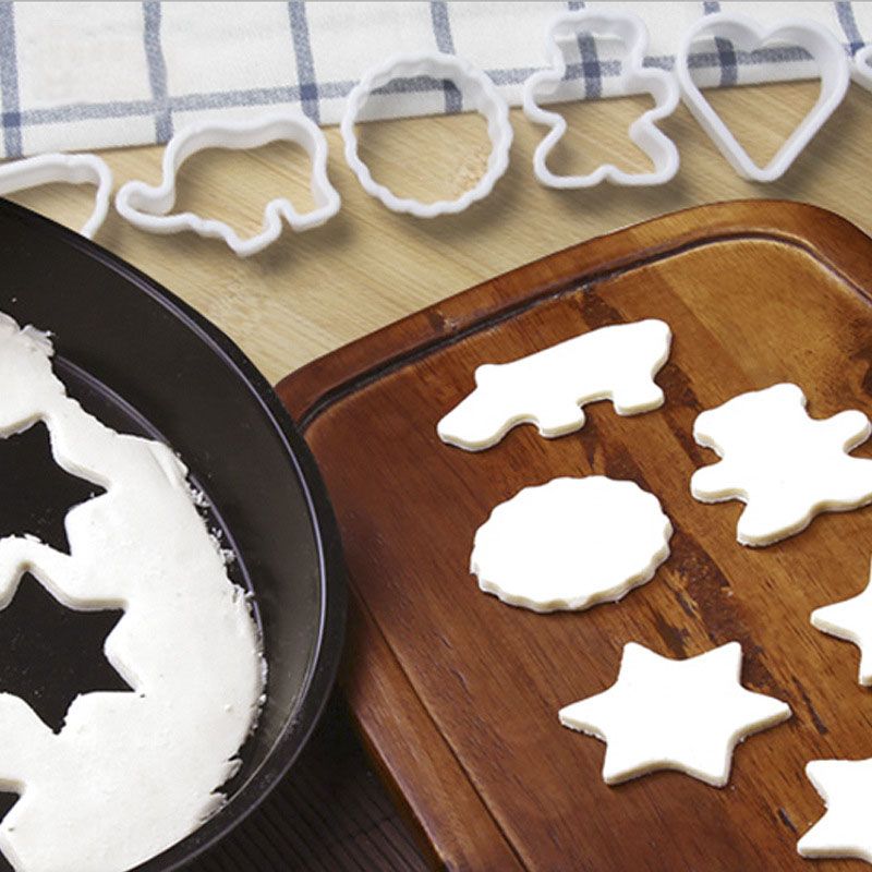 6pcs/set Animal Shaped Cookie Cutter DIY Biscuit Mold