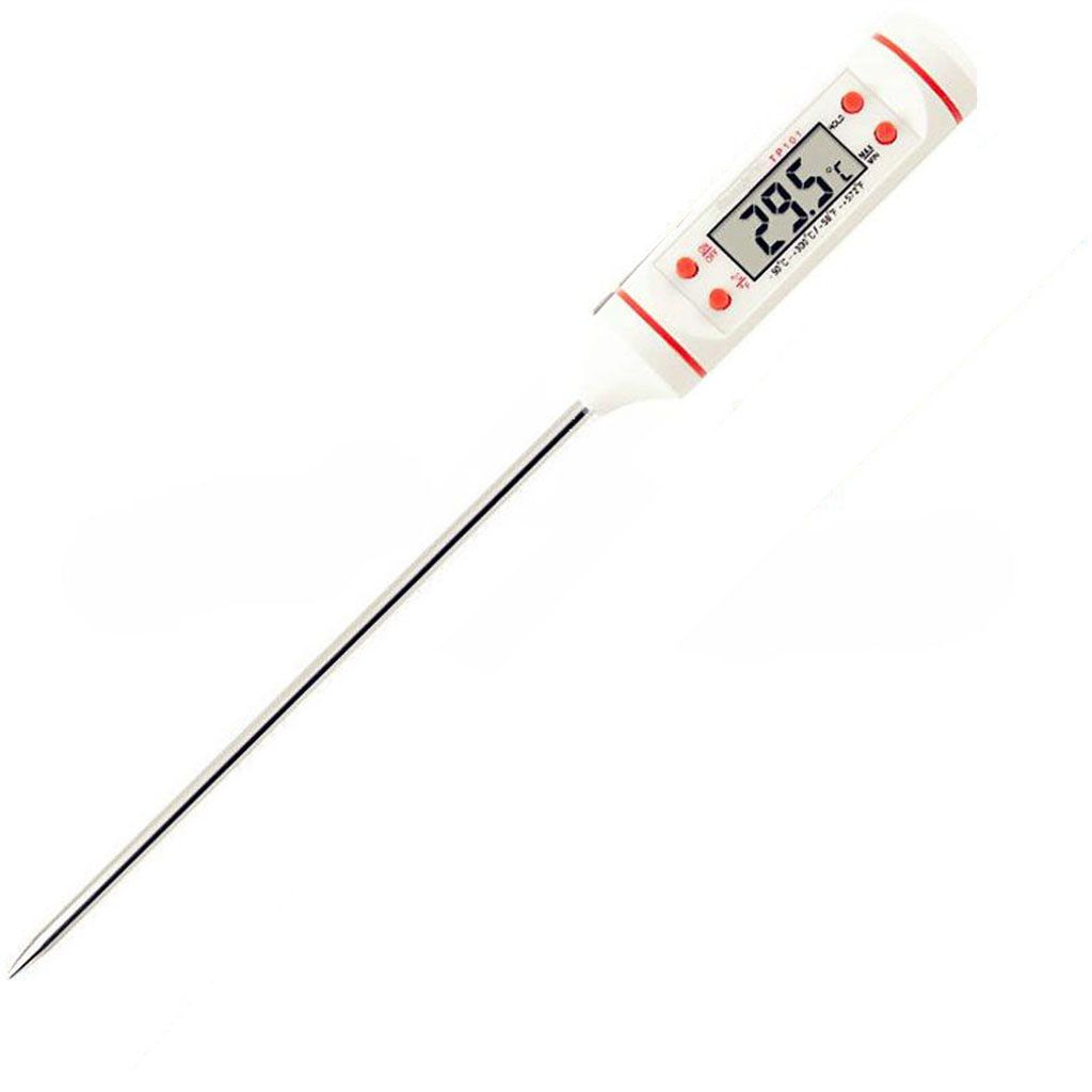 2Pieces Food  Baking Meat Instant Read LCD Display