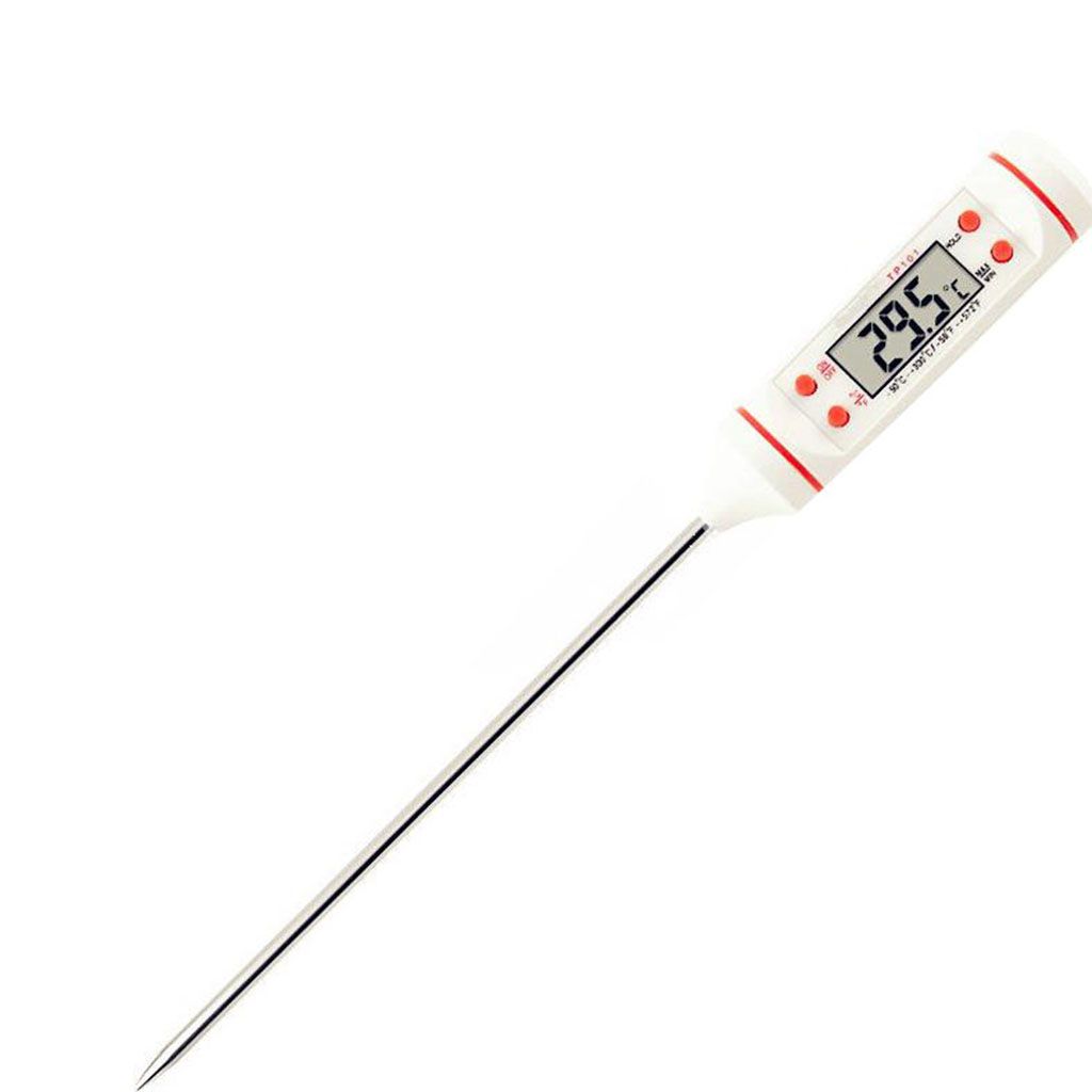 2Pieces Food  Baking Meat Instant Read LCD Display