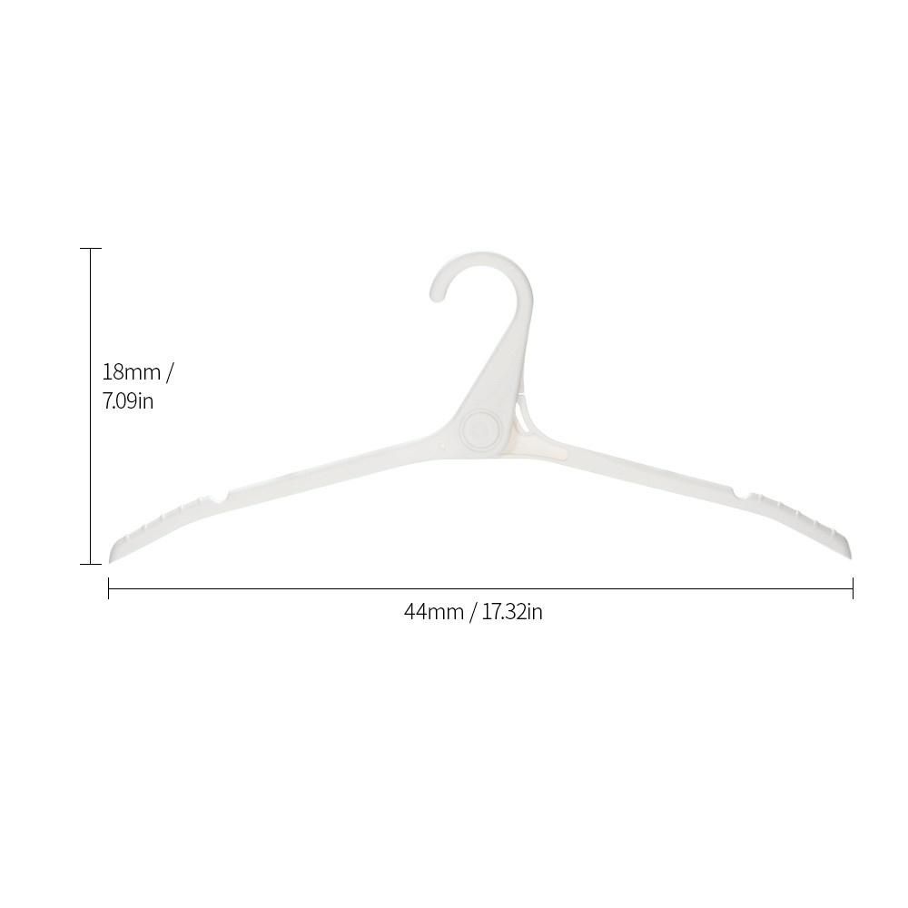 5pcs/set Clothes Hanger Folding Hanger Set of 5pcs Portable Coat Hanger Foldable Clothes Drying Rack for Traveling Business Trip
