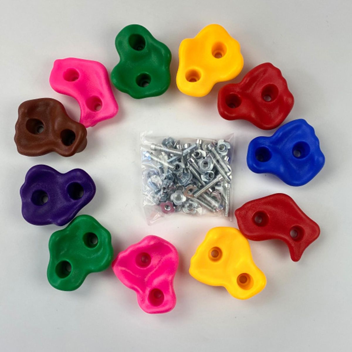 10Pcs Climbing Rock Indoor Outdoor Playground Play Set