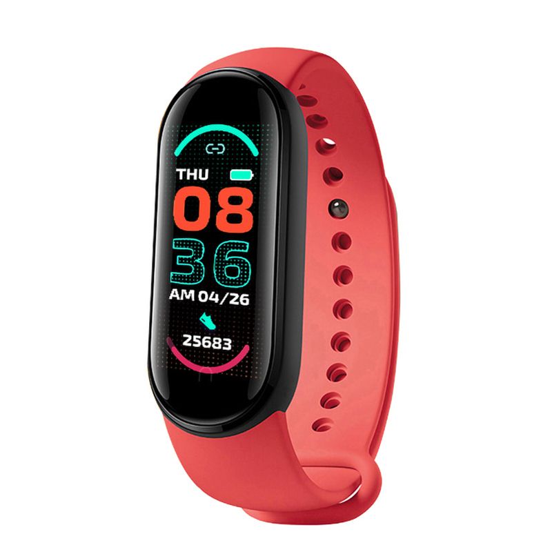 Smart Bluetooth-Compatible Bracelet With Monitor For Heart Rate Blood Oxygen   Sleeps Waterproof