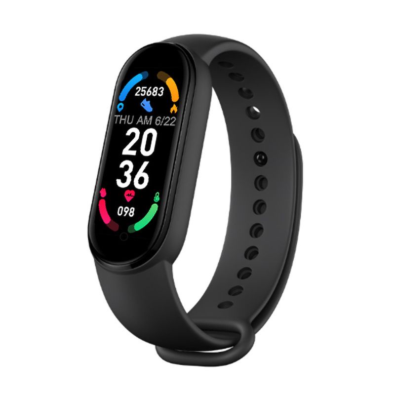Smart Bluetooth-Compatible Bracelet With Monitor For Heart Rate Blood Oxygen   Sleeps Waterproof