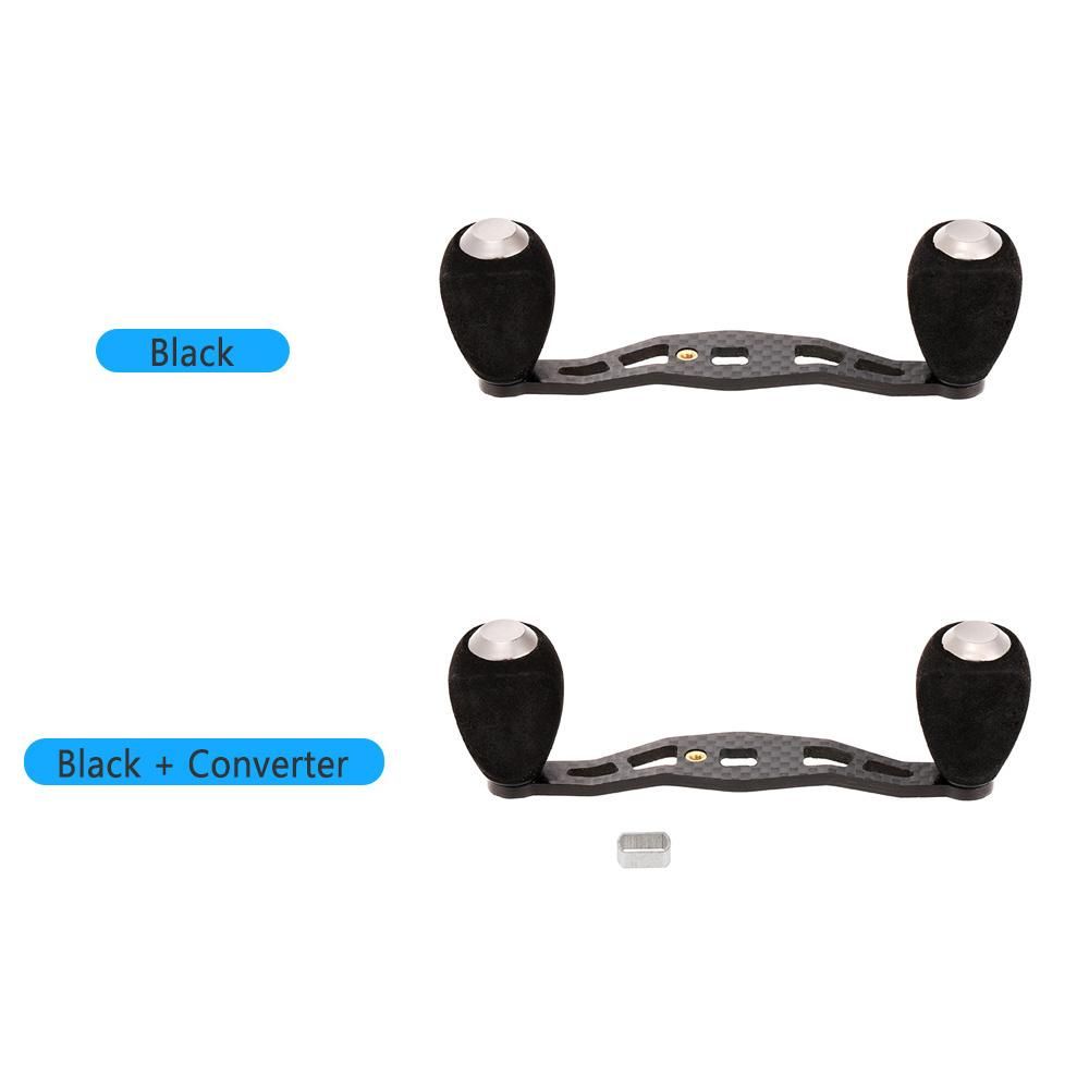 Fishing Reel Handle Carbon Baitcasting Fishing Reel Handle Trolling Reel Handle Left Right Ultralight Reel Handle Reel Crank Accessory