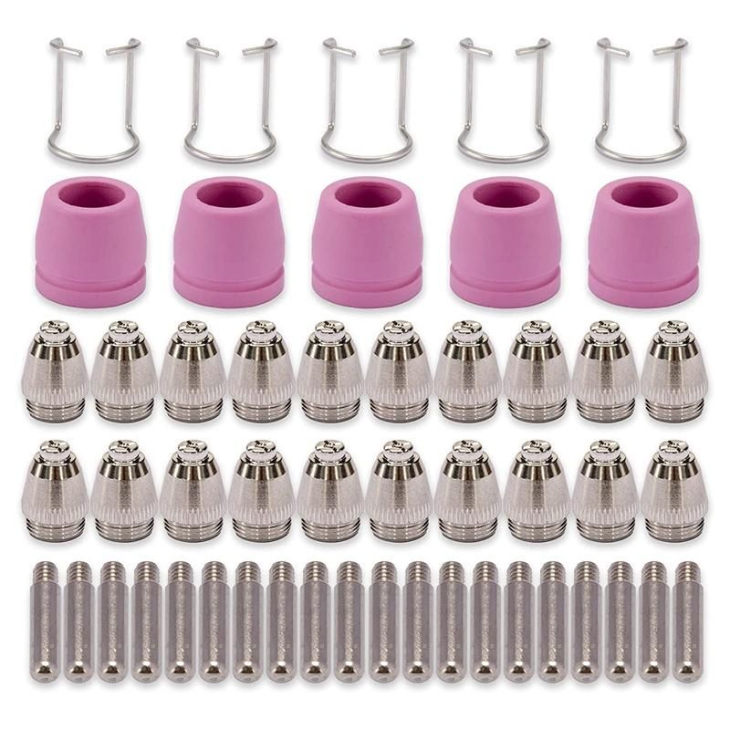 AG60 SG-55 WSD-60 Plasma   Torch Tip Nozzles Consumables Kit Plasma  Accessories 50PK