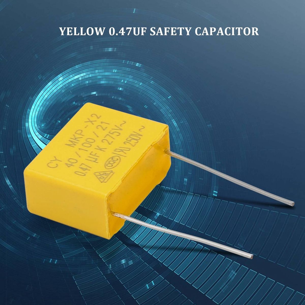 AC 275V 047uF Polypropylene Film Safety Capacitors 10 Pcs