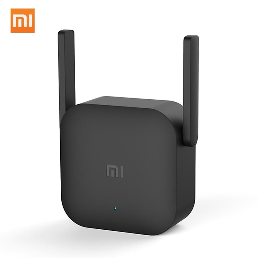 Xiaomi WiFi Amplifier Pro 300Mbps 2.4G Wireless Repeater with 2*2 dBi Antenna Wall Plug WiFi Range Extender Signal Booster for Xiaomi Router