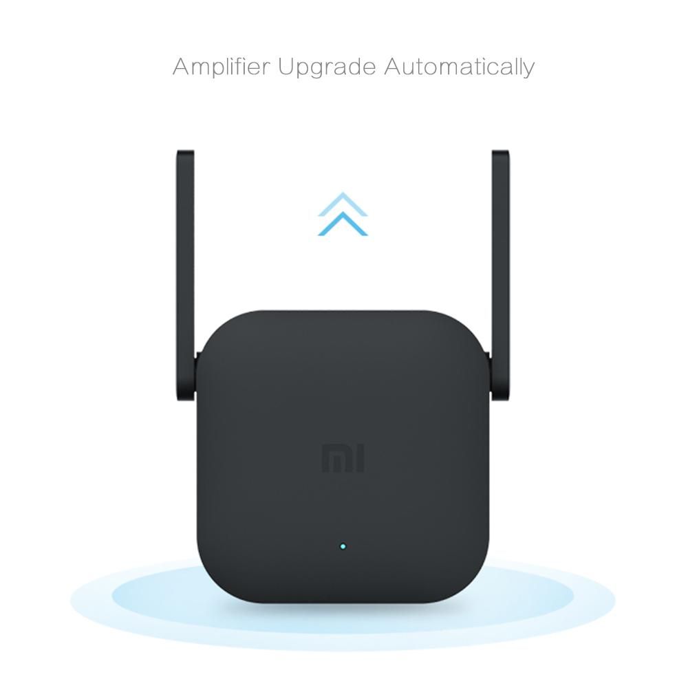 Xiaomi WiFi Amplifier Pro 300Mbps 2.4G Wireless Repeater with 2*2 dBi Antenna Wall Plug WiFi Range Extender Signal Booster for Xiaomi Router