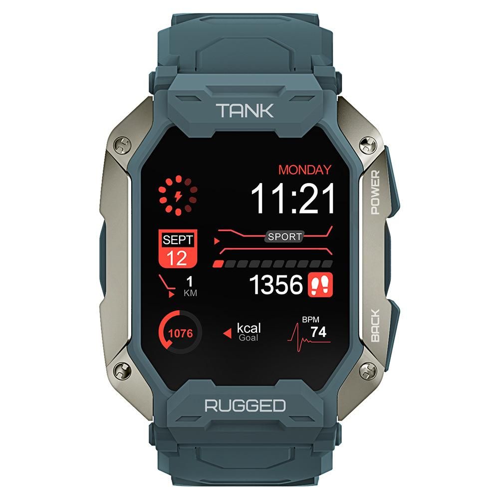 Cross-border KOSPET TANK M1 PRO Smart Watch Men Rugged Durable Outdoor Sports Fitness Anti M1 PRO blue