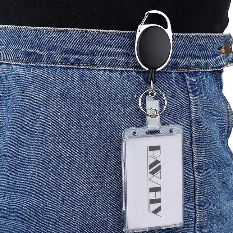 20 PCS Hard Plastic ID Badge Card Holder