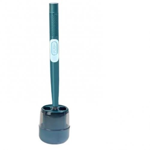 Wall Mounted Silicon Toilet Brush, Liquid Storage Dispenser