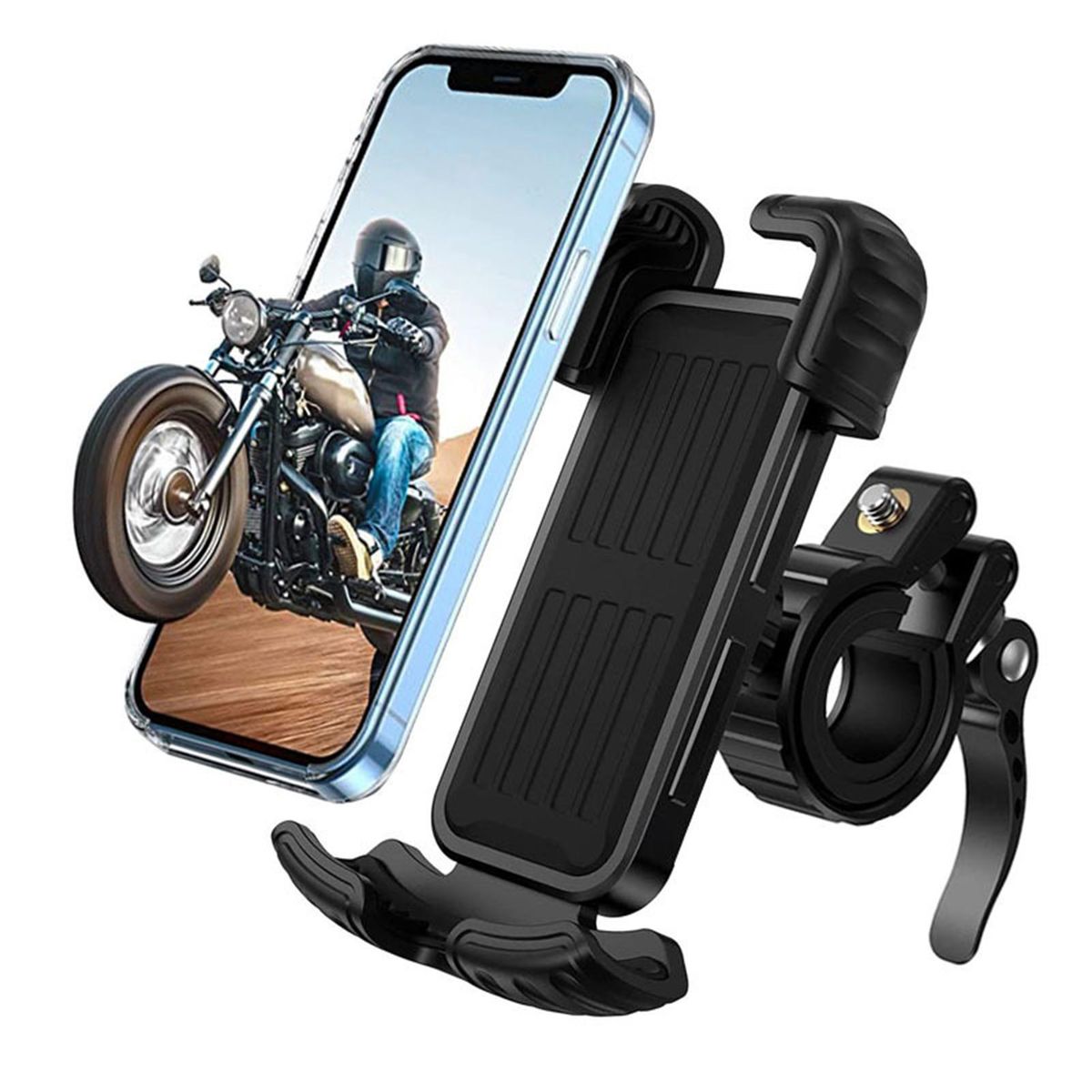 Mountain Bike Phone Holder HandlebarRearview MirrorKnob Bike Mobile Phone Mount