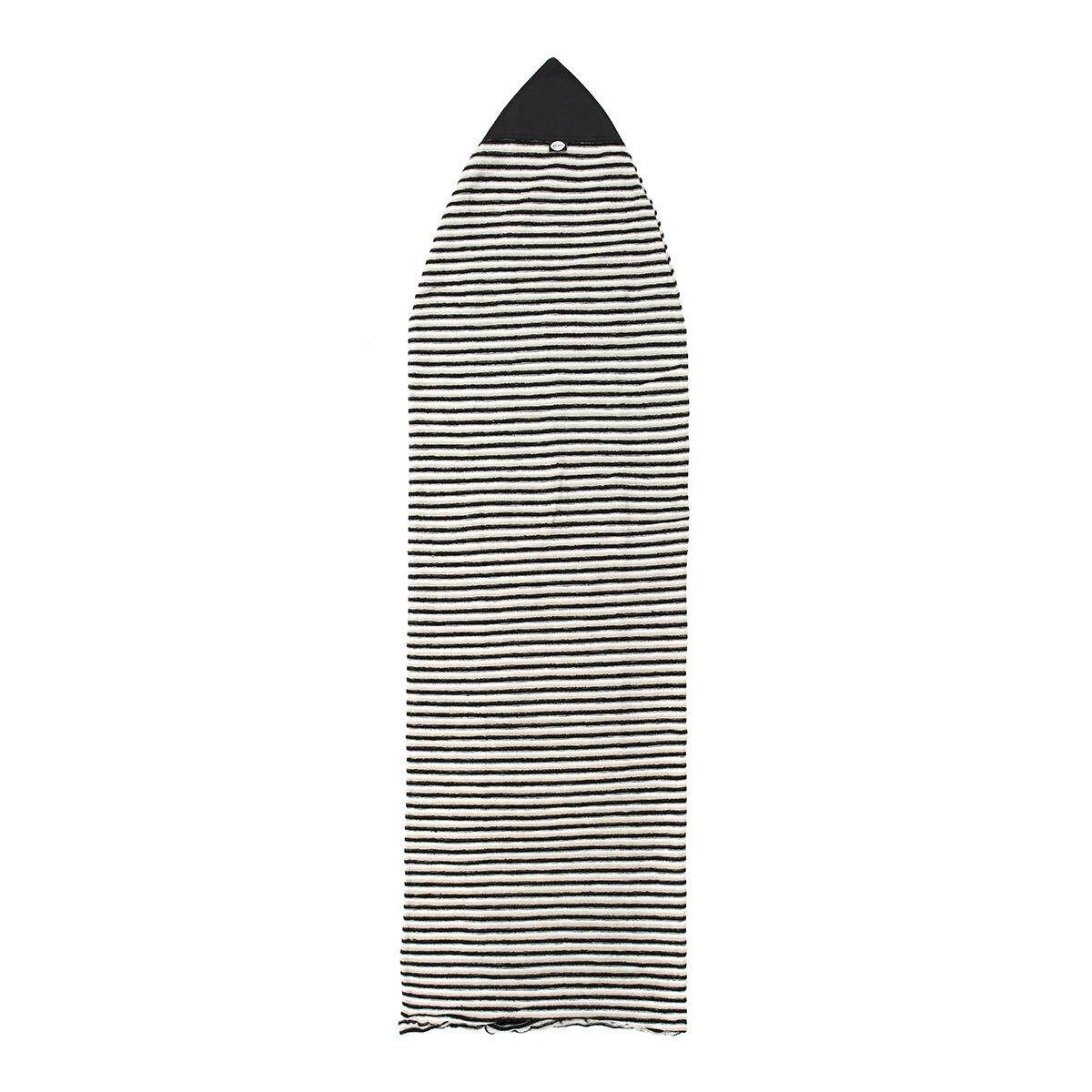 For 6'6” Surf Board Longboard Funboard Socks Cover Storage Bag Protective Case Brownish Black