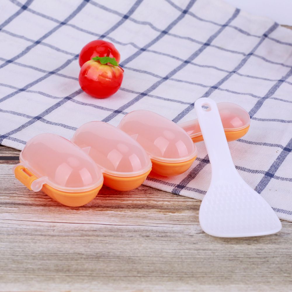 2 Pcs/Set Of Rice Ball Mold Children Daby Eating Artifact Diy Small Ball Rice Sushi Kitchen Mold Bento Accessories