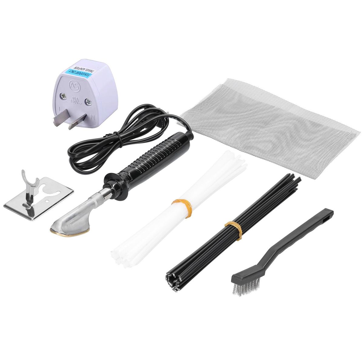 Handy Plastics Welding Device Garage Tools PVC Repairing Machine Car Bumpers Repairing Tool Hot Stapler Plastics Smoothing Tool