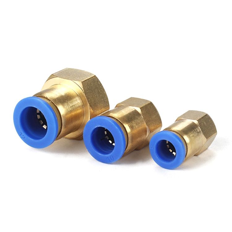 PCF12-02 LAIZE 10pcs Female Thread Pneumatic Connector