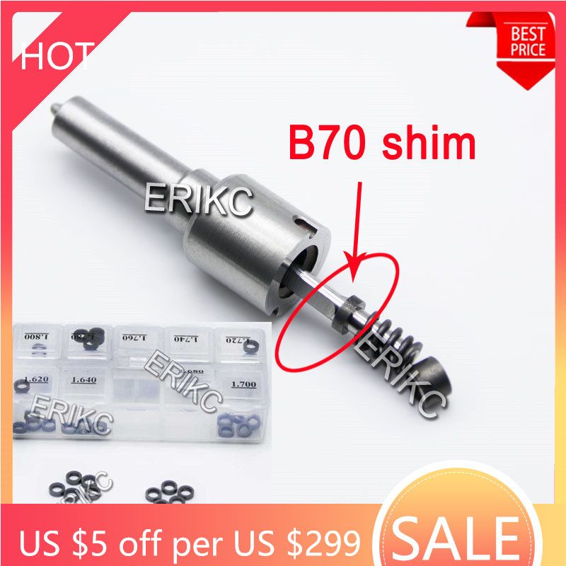 Erikc B70 Gaskets Size 1.62-1.80mm Piezo Injector