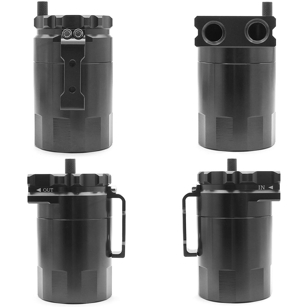 Oil Catch Can Tank With Breather Tank Reservoir Filter