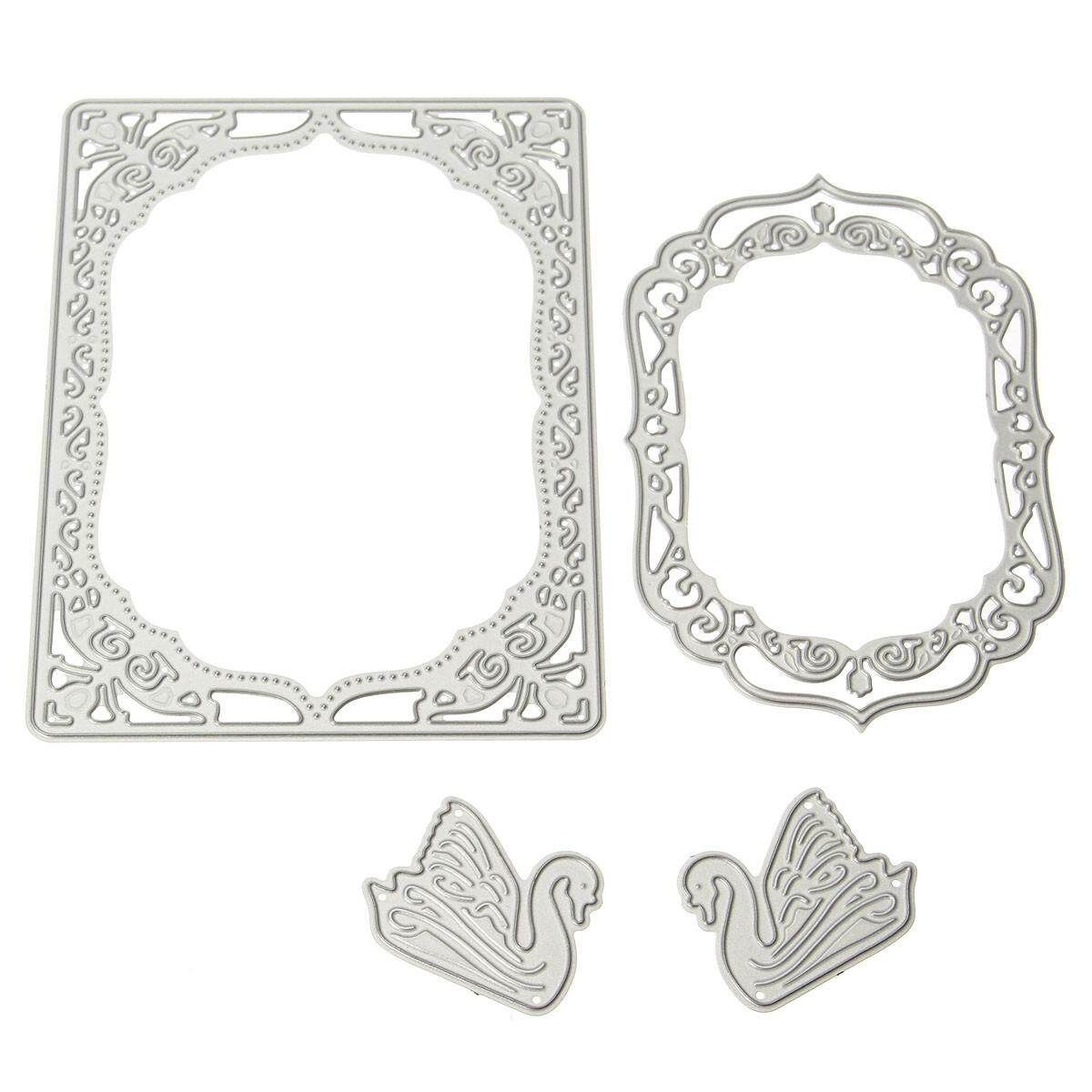 Little Swan Metal Dies Stencil DIY Album Scrapbooking Paper Card Diary 12.8*9.2cm