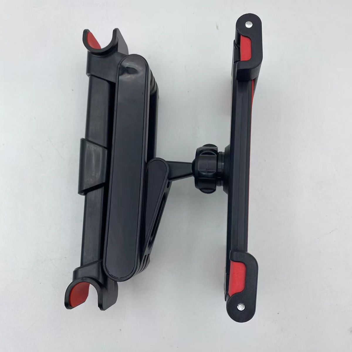 Car Mount Adjustable Clip Car Rear Pillow Phone Holder Red