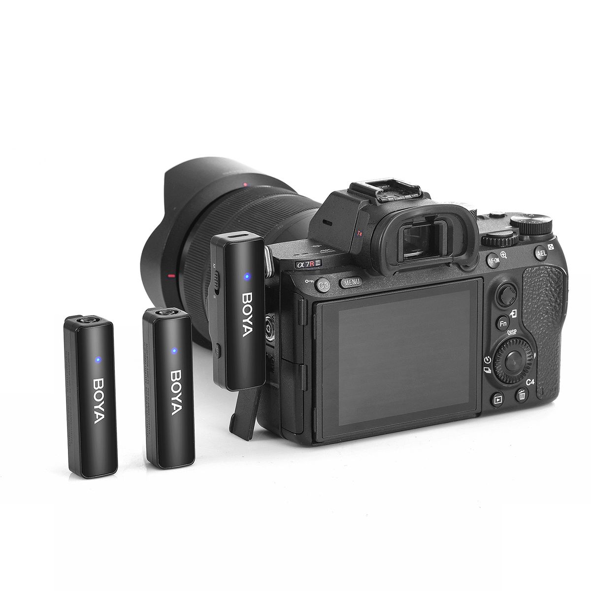 BOYALINK 2.4GHz Wireless Lavalier Microphone System