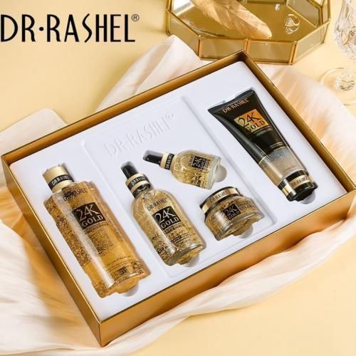 24Karat Gold Radiance Anti Aging Skin Care  5 IN 1 Piece Set