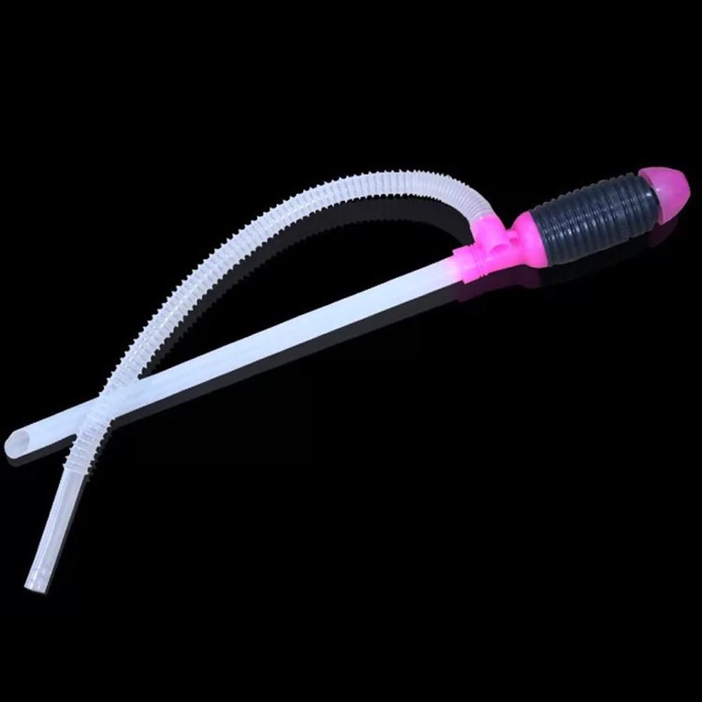 Manual Car Pumping Suction Oil Tube Pipe Plastic Portable