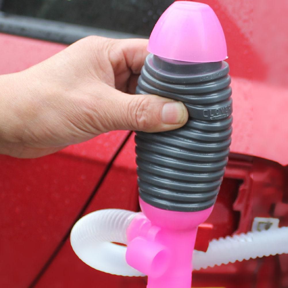 Manual Car Pumping Suction Oil Tube Pipe Plastic Portable