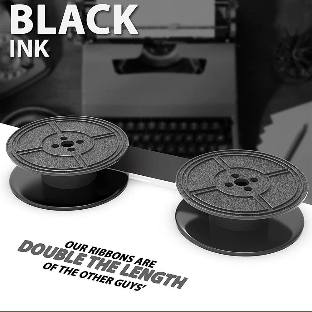 1Pack Typewriter Ribbon Twin Spool Typewriter Ribbon Ink