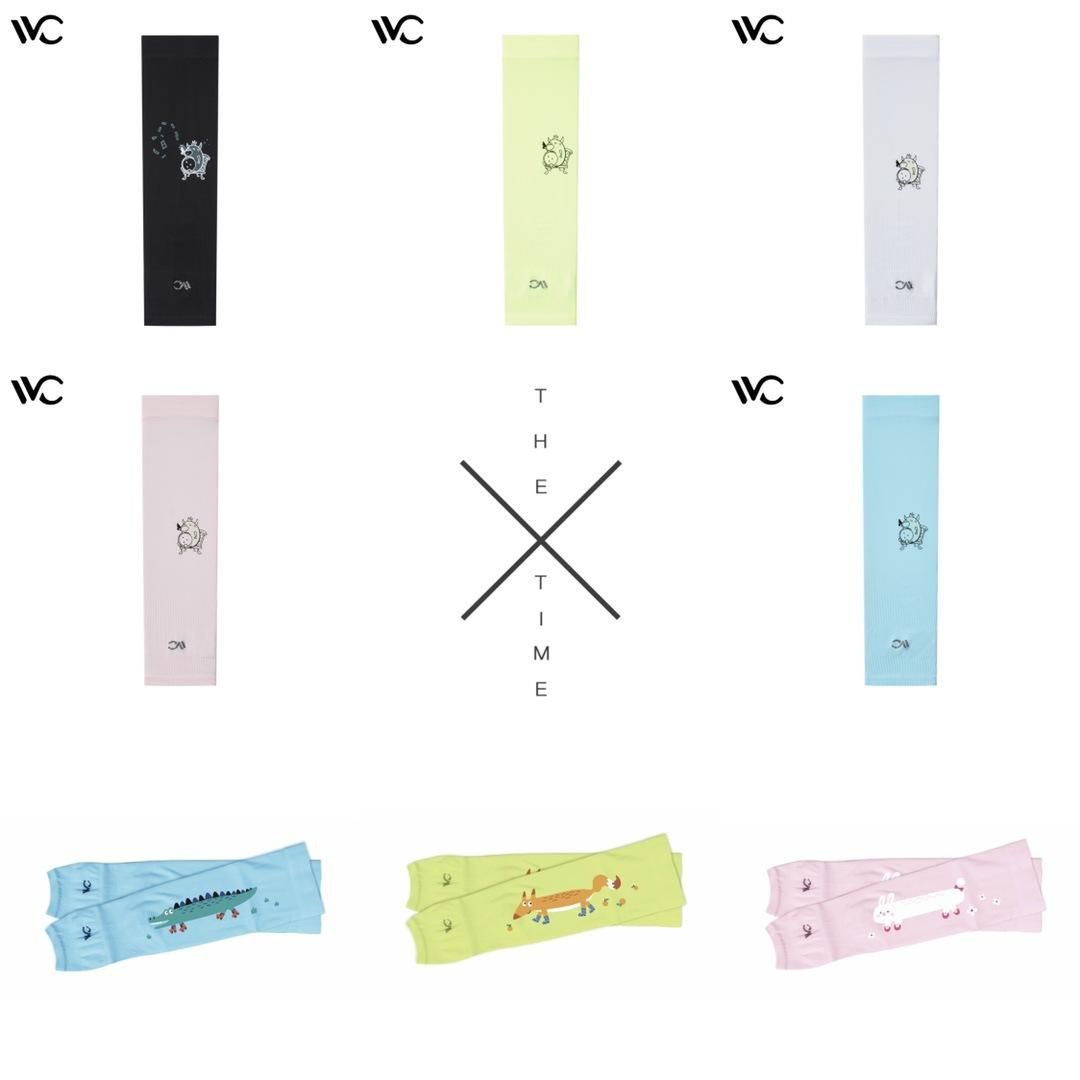 Korean VVC Ice Sleeve Genuine Sun Protection Oversleeve UV Protection Men's and Women's Thin Long Driving and Biking Ice Silk Arm Sleeve