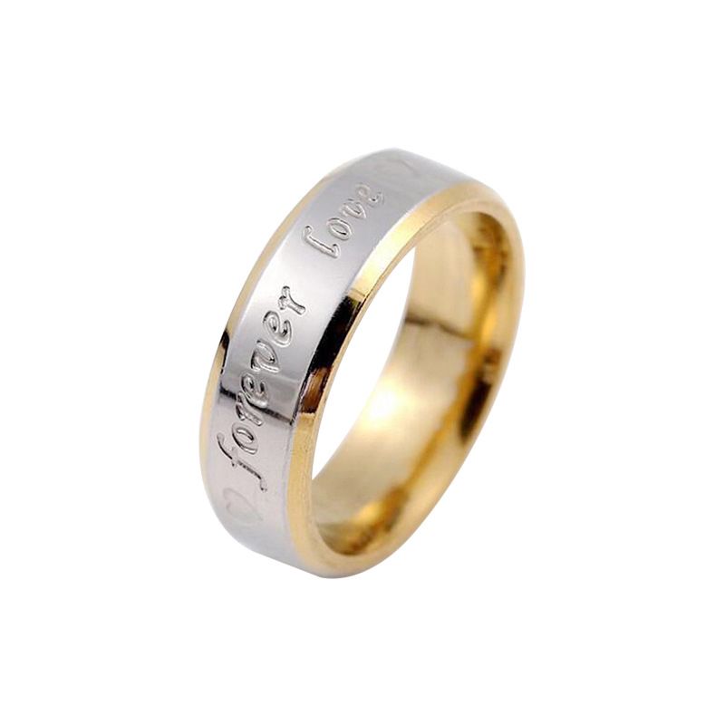 Forever Love Couple Ring Promise Ring 1+1 Men's And Women's Sizes Available