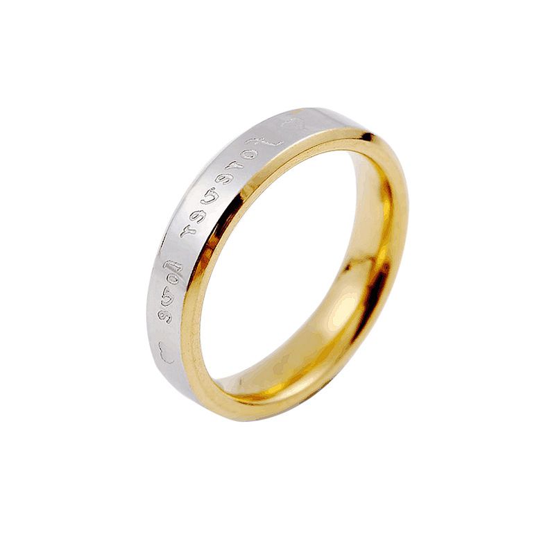 Forever Love Couple Ring Promise Ring 1+1 Men's And Women's Sizes Available