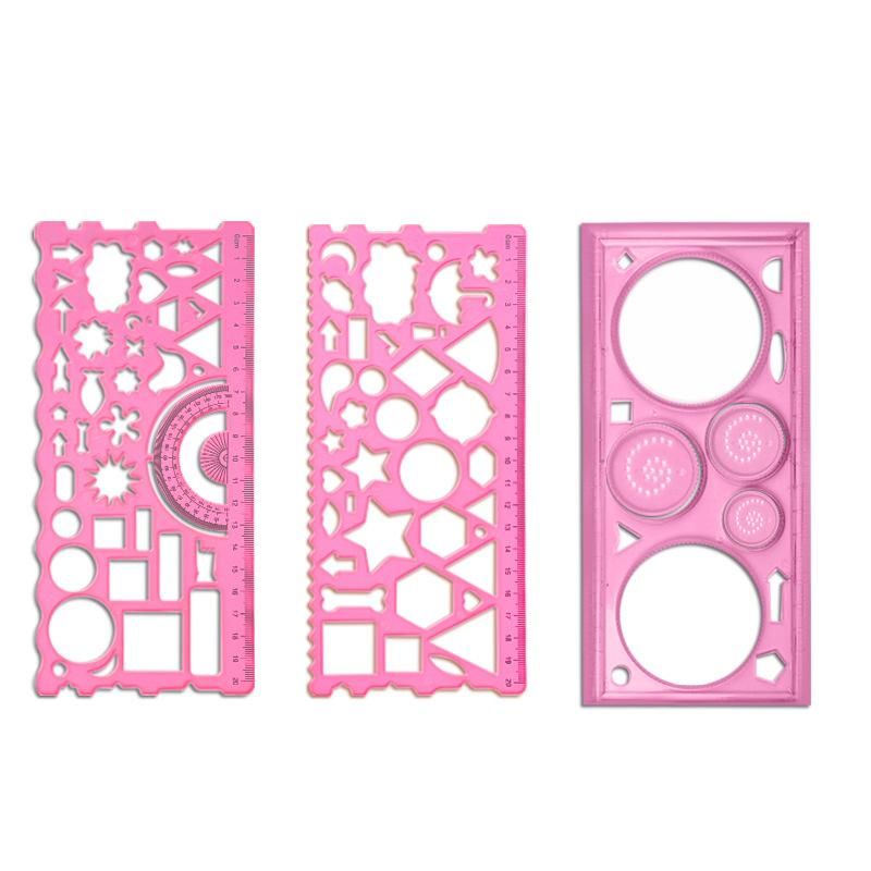 Ruler Primary School Student Multi-Functional Spirograph Manuscript Report Template Special Variety Learning Set Year 12 Grade Junior High School