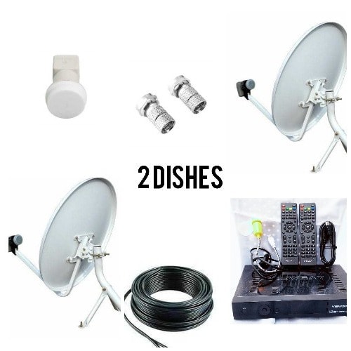 Free View Satellite 2dish And Strong Decoder