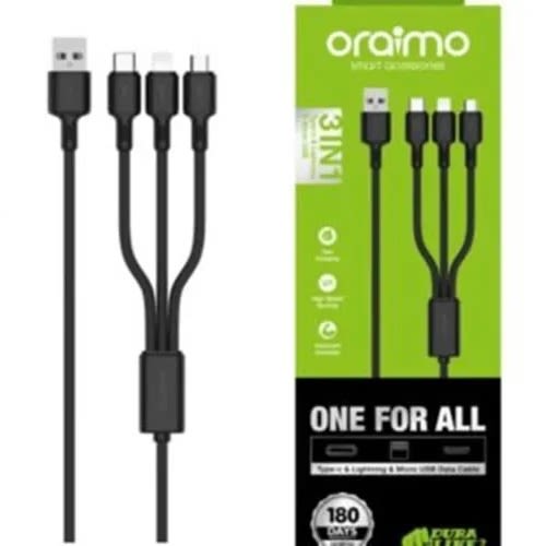 X92 3 In 1 Data Fast Charge Cable