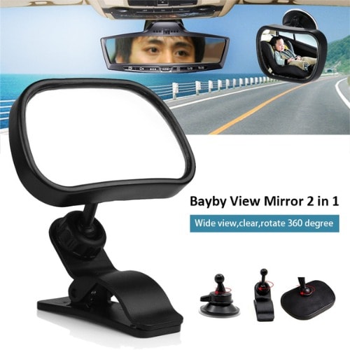 Safety Car Back Seat Baby View Mirror