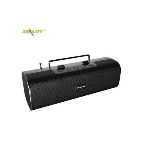 S40 Portable Fm Radio Bluetooth V5.0 Stereo Outdoor Wireless Speaker Boombox Support Tf Card