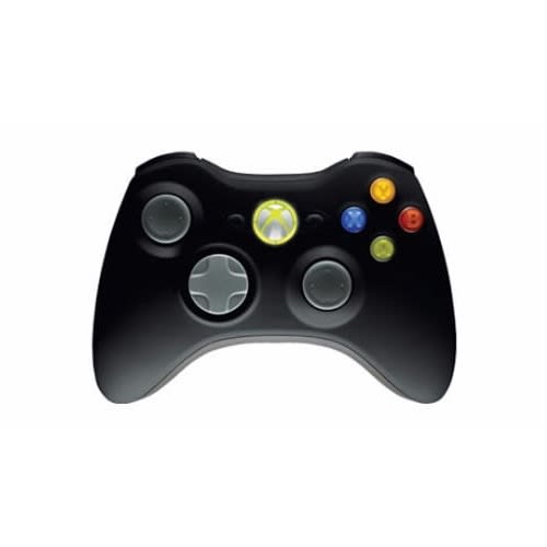 Wireless Xbox 360 Game Pad Controller - Black