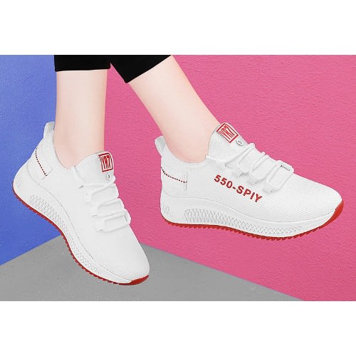 Ladies Sneakers - White