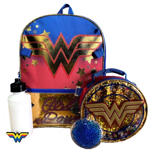 Girl Wonder 5-pc Backpack