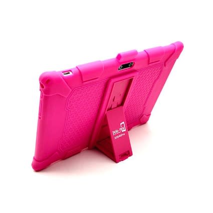 B-2040 Pro Kids Tablet - 10.1" - 64GB ROM - 4GB RAM  - Dual SIM - 4G LTE - 4000mAh - Pink Pouch