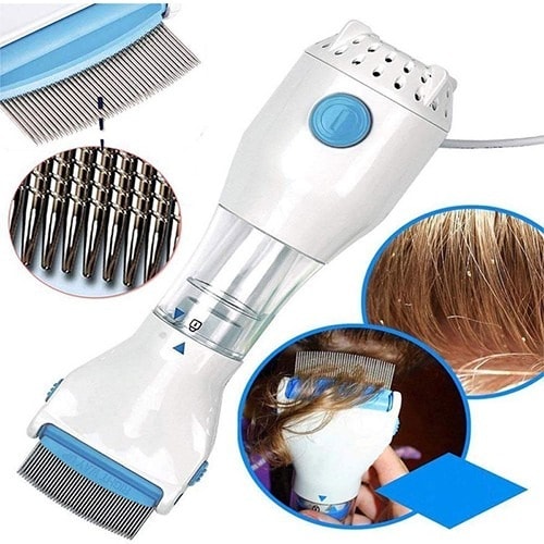 Chemical Free V-comb Electric Head Lice Comb Removal Treatment