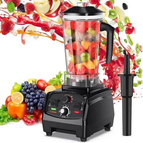 Heavy Duty Commercial Blender + Mixer - Hs-200d Bpa Free - 2200W