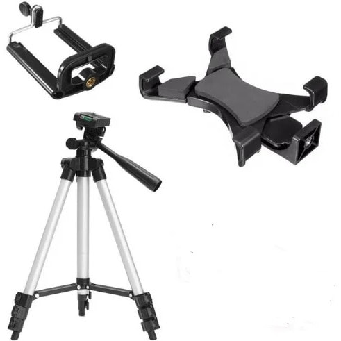 Adjustable Tablet Holder & Tripod Stand