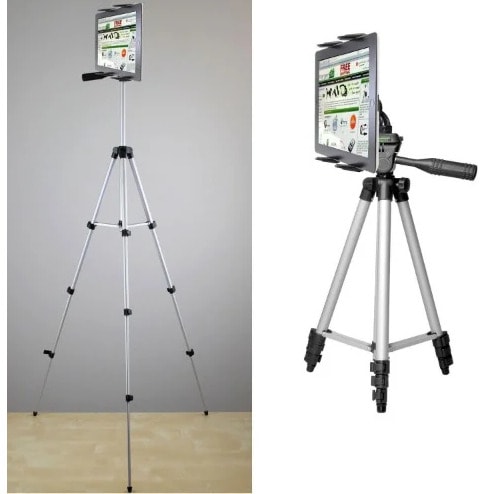 Adjustable Tablet Holder & Tripod Stand
