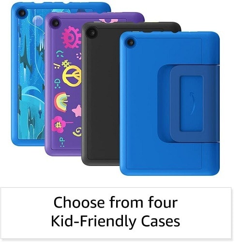 Fire 7 Kids Pro Tablet, 7", 16 Gb  20k+ Apps, Games, Books + Kid-friendly Case - Ages 6+,