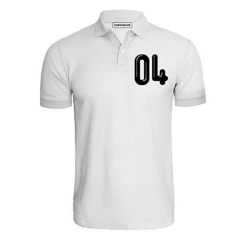 White Polo Shirt  - No.4