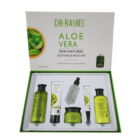 Aloe Vera Soothing Skin Care Set 6 Pieces