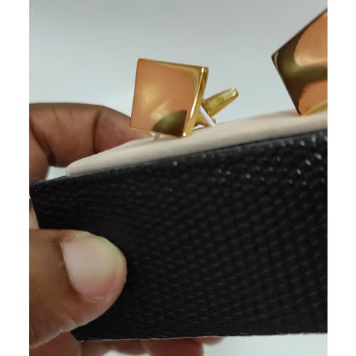 Men Cufflinks 05 - Gold